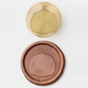Personalize this! Festive Pumpkin  Wax Seal Stamp