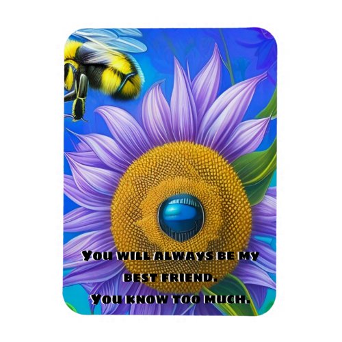 Personalize this Friendship Bee Magnet