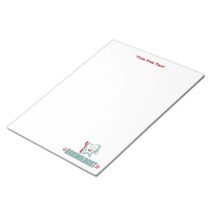 Personalize This Funny Brushing Your Teeth Notepad