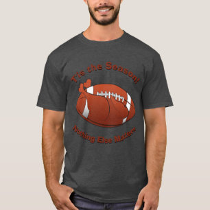 Personalize THIS Funny Turkey and Football Season T-Shirt