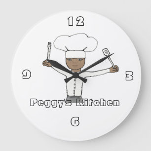 Personalize this kitchen Wall Clock