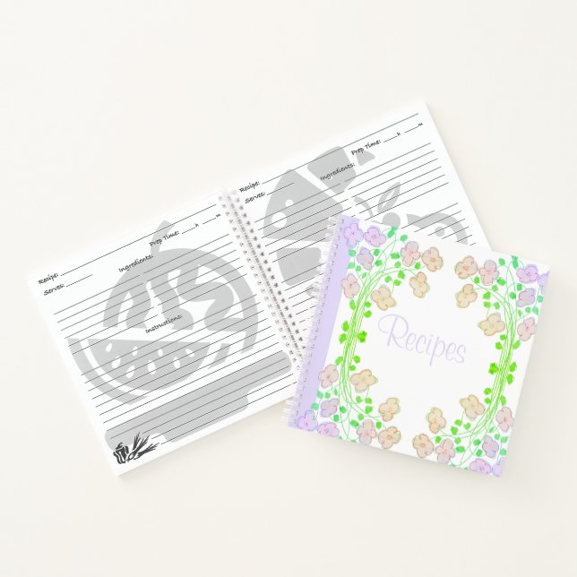 Personalize This Little Recipe Book (Inside)