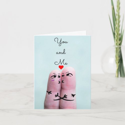 Personalize this Love and Valentine Card