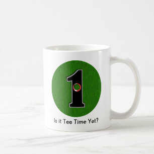 Personalize this Lucky Golfer Hole in One Design! Coffee Mug