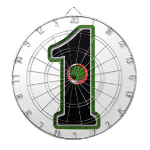 Personalize this Lucky Golfer Hole in One Design! Dartboard