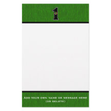 Personalize this Lucky Golfer Hole in One Design!