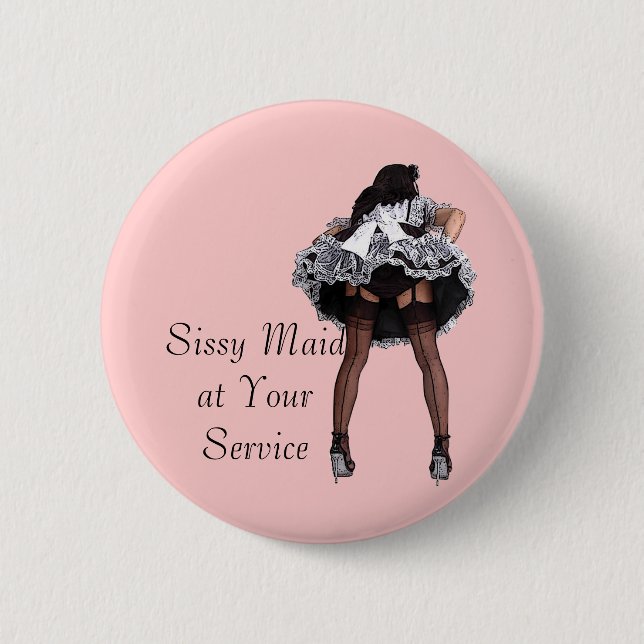 Personalize this Maid Button (Front)