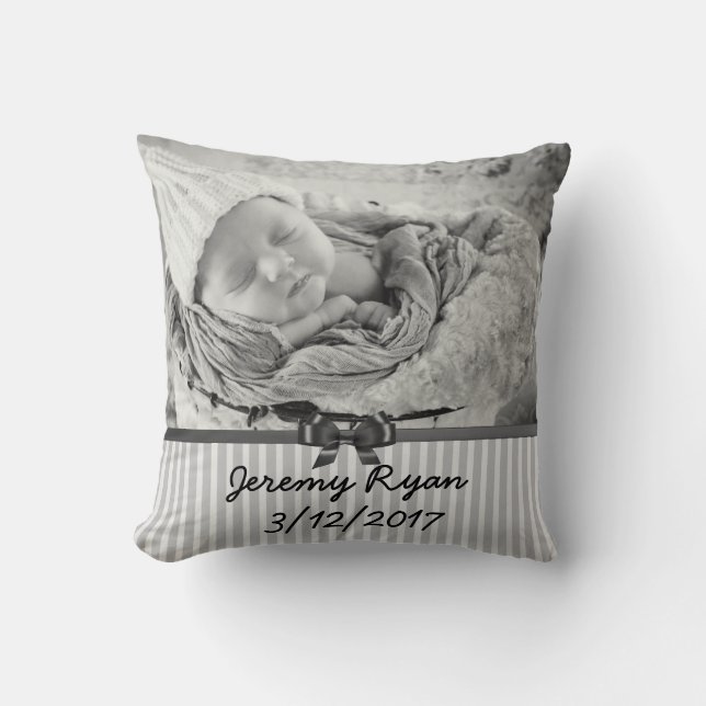 Personalize this Pillow with your baby's Photo! (Front)