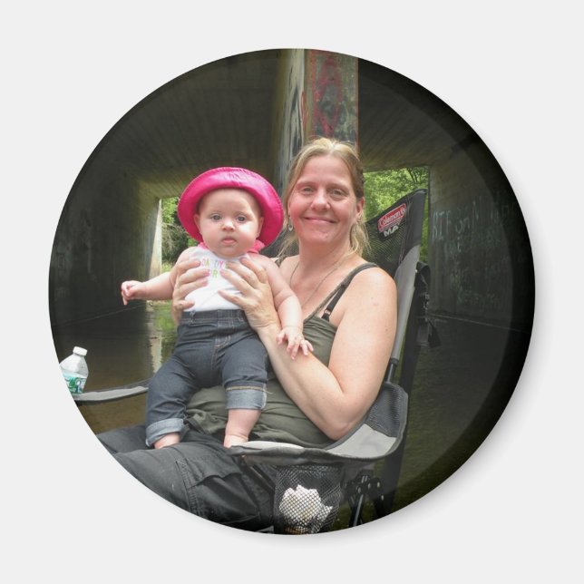 Personalize this Refrigerator Photo Magnet (Front)