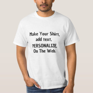 Personalize This Shirt On The Web,