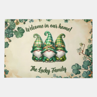 Personalize this St. Patrick's Day Doormat