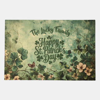 Personalize this St. Patrick's Day  Doormat