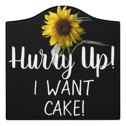 Personalize this Sunflower Wedding Sign