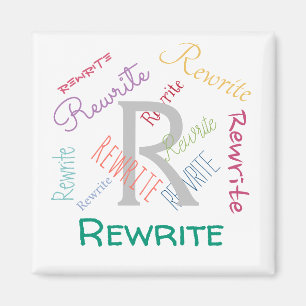 Personalize this template, family name, magnet