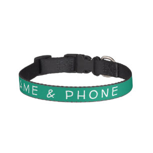 Personalize this template, NAME PET, Pet Collar
