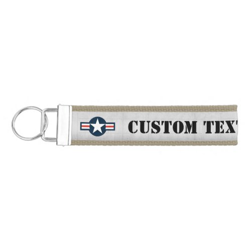 Personalize This Vintage Aircraft Fuselage Key Fob