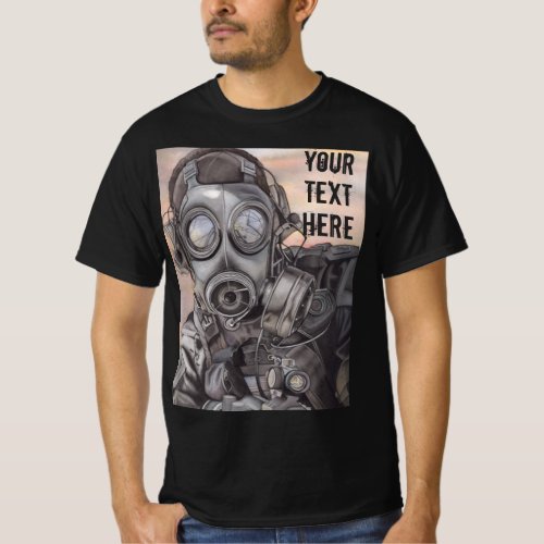 Personalize this Warfare Disaster Prepper Mens T_Shirt