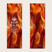 Personalize This with Keep Calm and Sizzling Bacon (Front & Back)