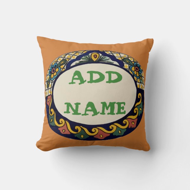 Personalize Throw Pillow (Front)