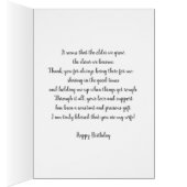 Personalize to Wife, Happy Birthday (Inside (Right))