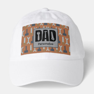 Personalize Tools Dad Truckers Hat