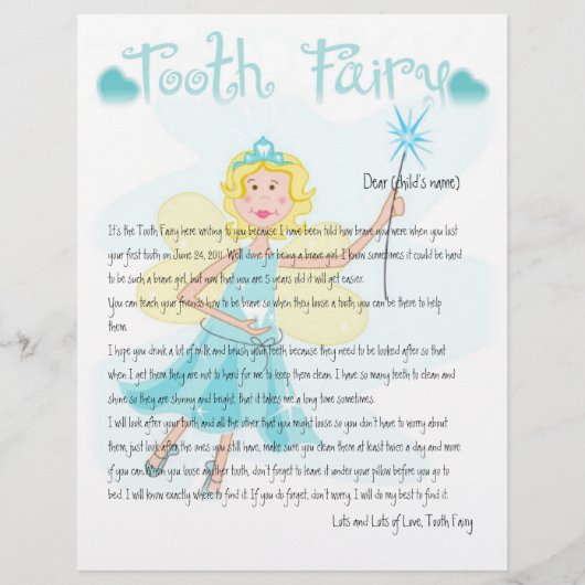 Personalize Tooth Fairy Magic (Front)