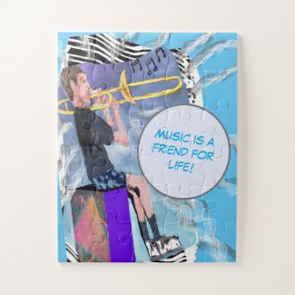 Personalize Trombone Music Is A Friend For Life!