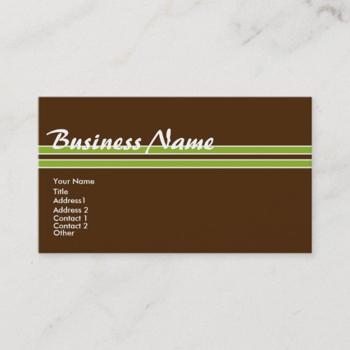 Personalize Tropical Colors Profile/Business Card3