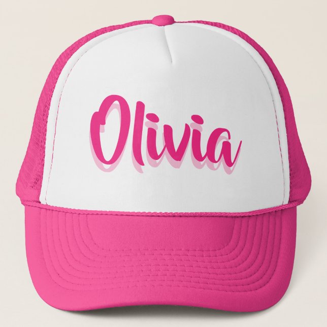 Personalize Trucker Hat (Front)