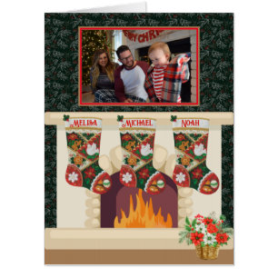Personalize Twas The Night Before Christmas Huge Card