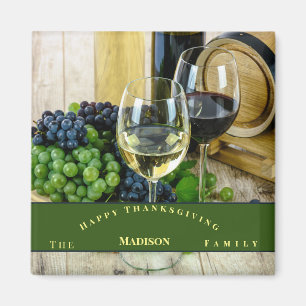 Personalize Unique Thanksgiving Magnet