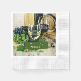 Personalize Unique Thanksgiving Napkins