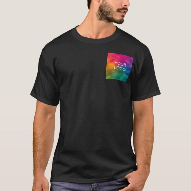 Personalize Upload Add Image Logo Photo Template T-Shirt (Front)