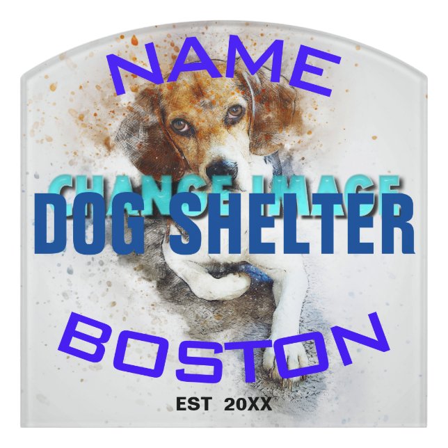 Personalize - Upload Own Photo - Customize Door Sign (Contour Front)