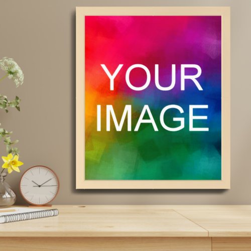 Personalize Upload Your Favorite Image Photo Framed Art