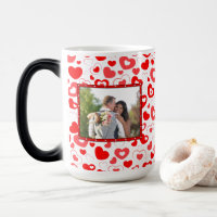 Personalize Valentine's Day Photo Magic Mug