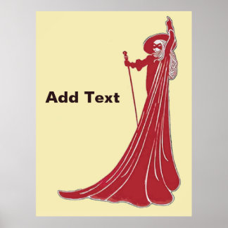 Personalize Vintage Opera Poster