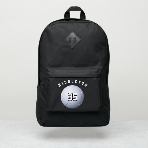 Personalize Volleyball Sport   Port Authority Backpack