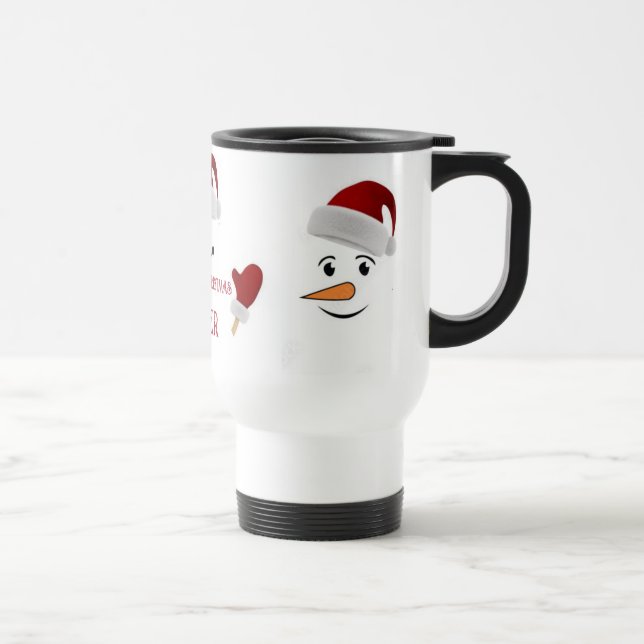 Personalize W/Your Childs Name!Hot Chocolate*PETER Travel Mug (Right)