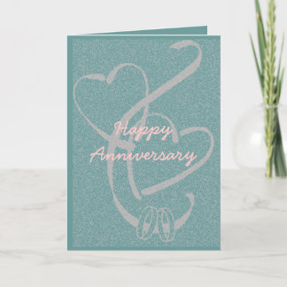 Personalize Wedding Anniversary Card