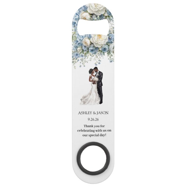 Personalize Wedding Favor Bottle Opener (Front)