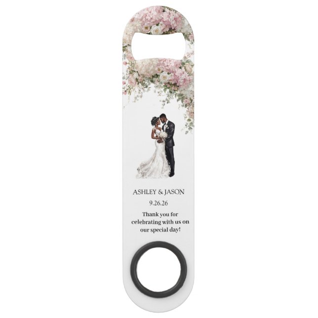Personalize Wedding Favor Bottle Opener (Front)