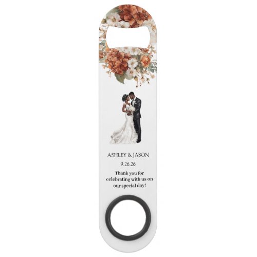 Personalize Wedding Favor Bottle Opener