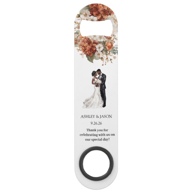 Personalize Wedding Favor Bottle Opener (Front)