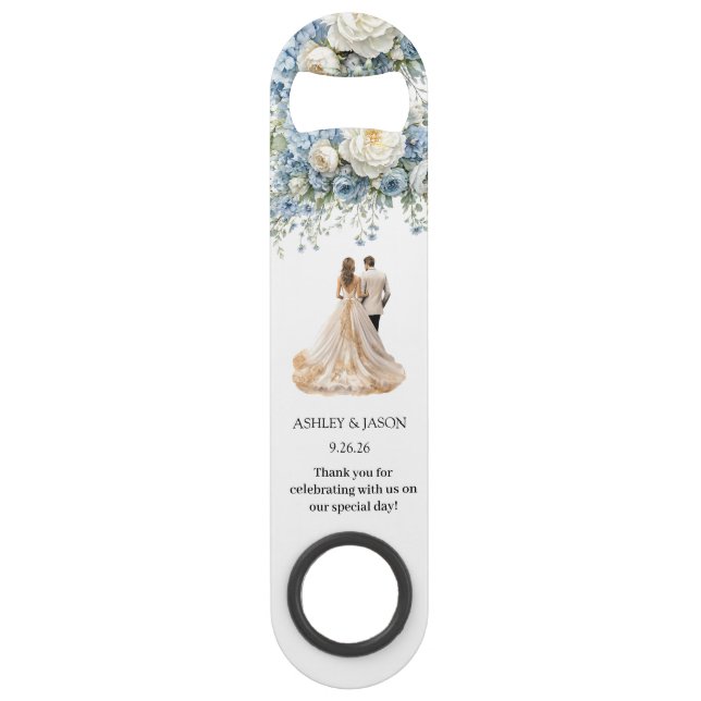 Personalize Wedding Favor Bottle Opener (Front)