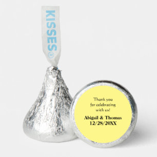 Personalize Wedding Favors Hershey Kisses