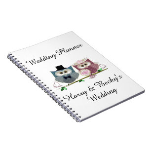 Personalize Wedding Planner Notepad Notebook