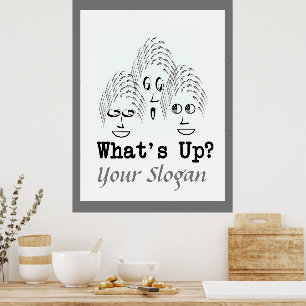 Personalize What's Up?  Poster