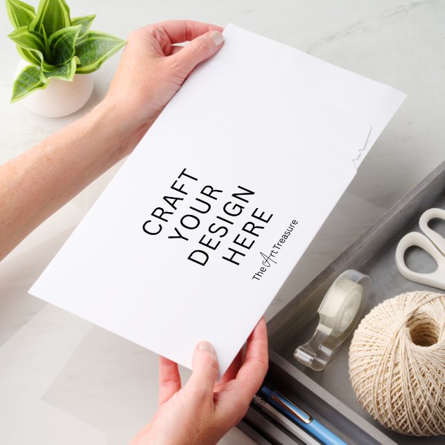 Personalize White Shipping Envelope Mailers (Desk)