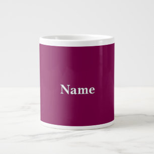 Personalize Wine Giant Coffee Mug